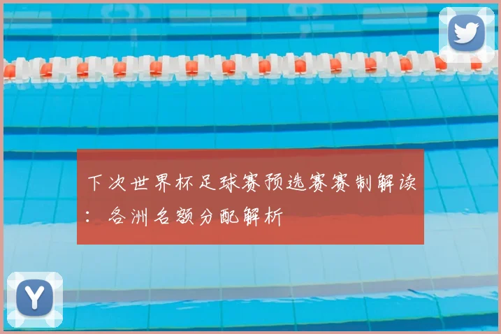 下次世界杯足球赛预选赛赛制解读：各洲名额分配解析